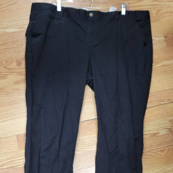 OLD NAVY BLACK BOOTCUT PANTS - Picture 1 of 2